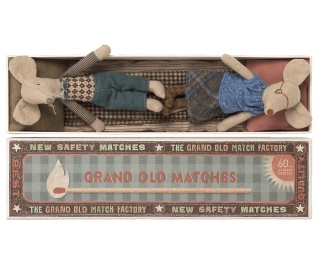 MAILEG Babcia i Dziadek Myszki - Grandma and Grandpa mice