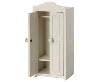 MAILEG Wooden closet, Mouse, Drewniana szafa dla Myszek