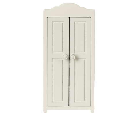 MAILEG Wooden closet, Mouse, Drewniana szafa dla Myszek MAILEG Wooden closet, Mouse, Drewniana szafa dla Myszek