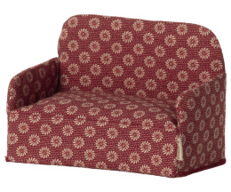 MAILEG Couch, Mouse - Red, Kanapa czerwona