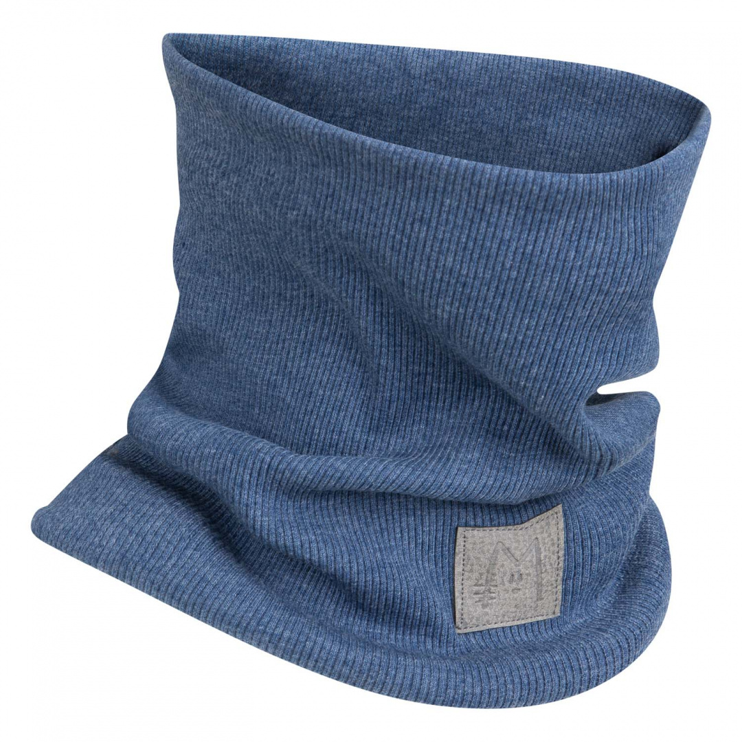 MISGATOS Komplet czapka i komin prążek Jeans melanż MISGATOS Komplet czapka i komin prążek Jeans melanż