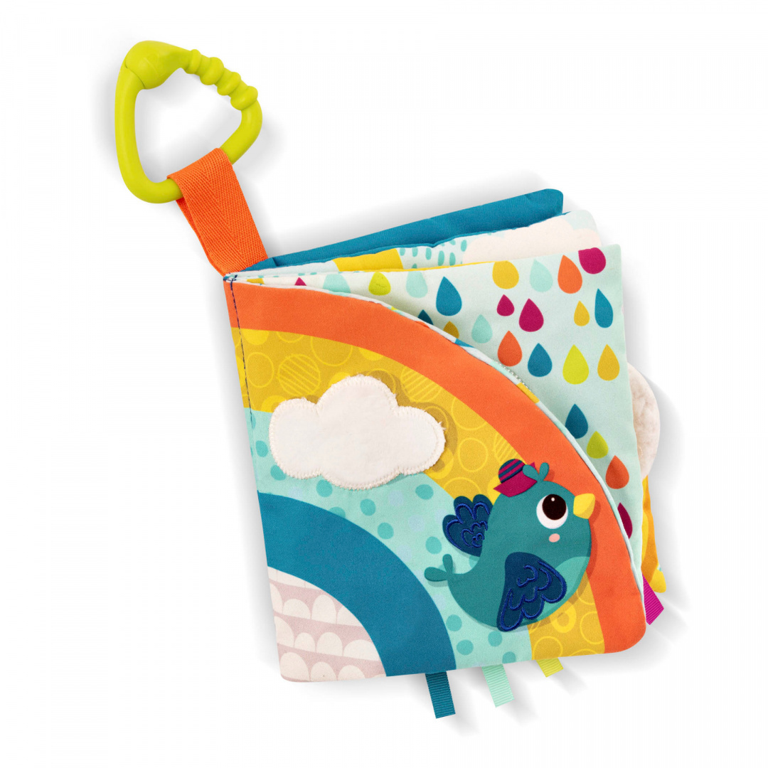 B.Toys Rainbow Sunshine – interaktywna książeczka sensoryczna