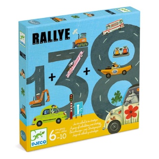 DJECO Gra planszowa Rallye