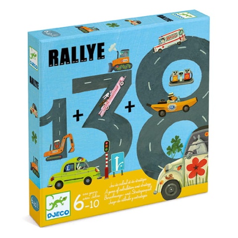 DJECO Gra planszowa Rallye