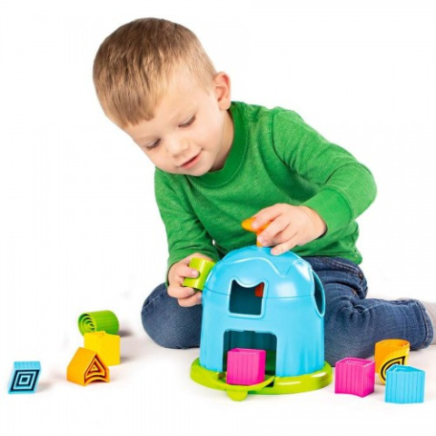 FAT BRAIN TOY CO Fabryka Kształtów Sorter. Shape Factory FAT BRAIN TOY CO Fabryka Kształtów Sorter. Shape Factory