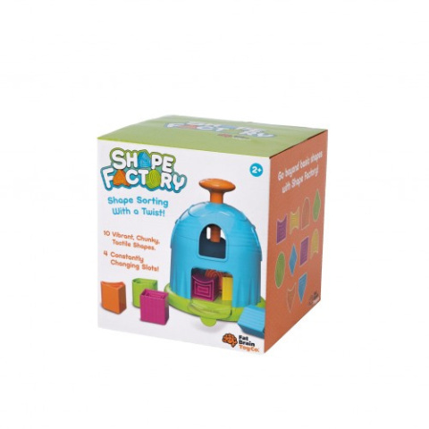 FAT BRAIN TOY CO Fabryka Kształtów Sorter. Shape Factory FAT BRAIN TOY CO Fabryka Kształtów Sorter. Shape Factory