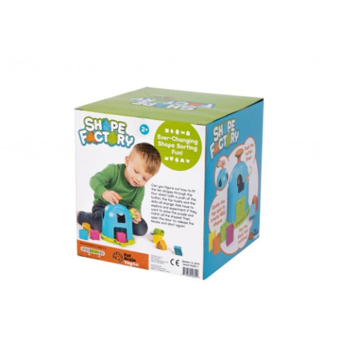 FAT BRAIN TOY CO Fabryka Kształtów Sorter. Shape Factory FAT BRAIN TOY CO Fabryka Kształtów Sorter. Shape Factory