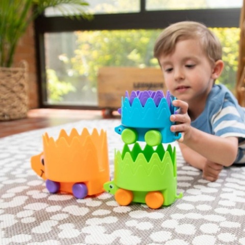 Rodzina Jeży Hiding Hedgehogs Fat Brain Toys