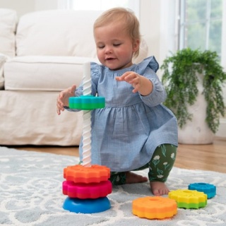 Zakręcona Wieża Spin Again Fat Brain Toys