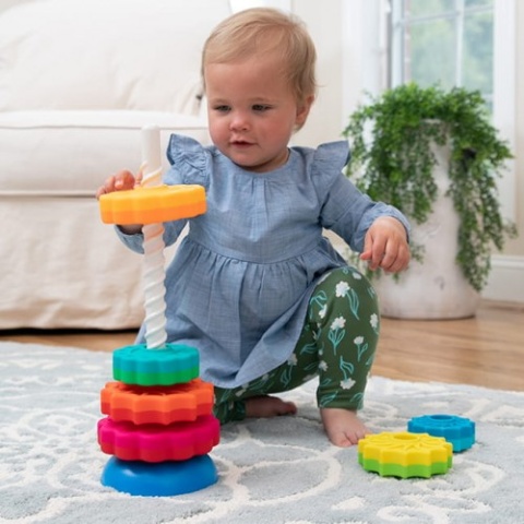 Zakręcona Wieża Spin Again Fat Brain Toys
