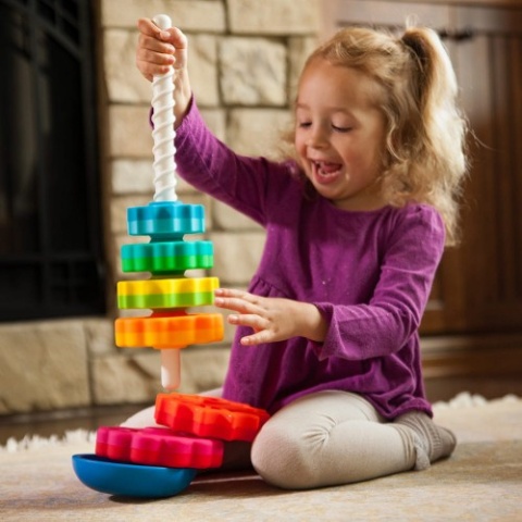 Zakręcona Wieża Spin Again Fat Brain Toys