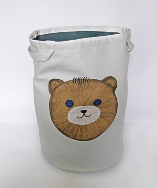 GUGU THE HERO Kosz na zabawki Teddy Solo