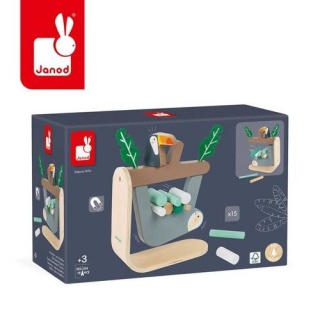 JANOD Gra balansowa drewniana Leniwiec 3+