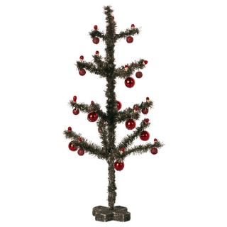 MAILEG Choinka Dekoracja bożonarodzeniowa - Christmas tree - Antique silver