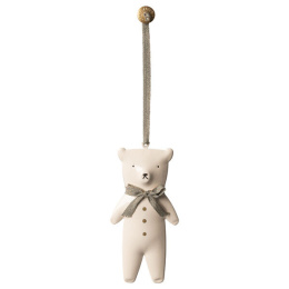 MAILEG Dekoracja bożonarodzeniowa - Ornament Teddybear, Metal