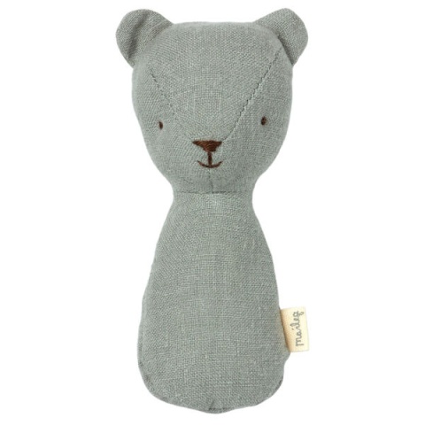 MAILEG Grzechotka - Teddy rattle - Chinos green