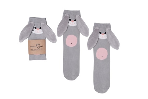 Mama's Feet Podkolanówki Dziecięce - Królik Stefan