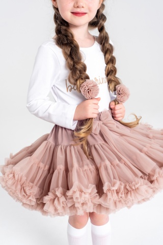 Spódniczka Pettiskirt Manufaktura Falbanek - Wenecki róż