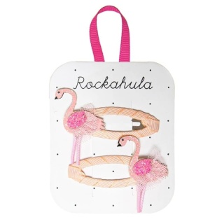 Rockahula Kids - spinki do włosów Tutu Flamingo