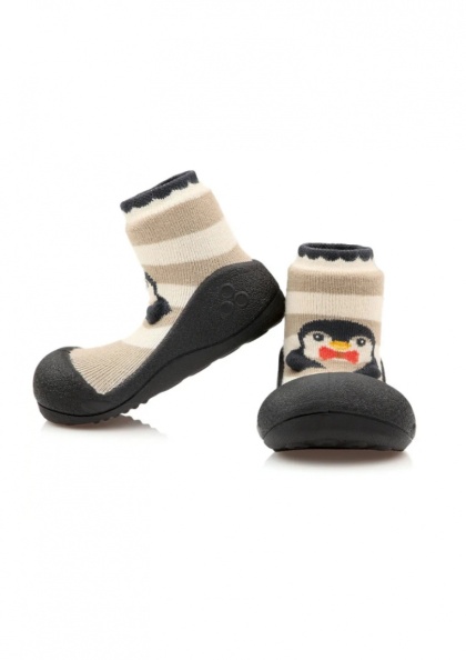 Buciki Attipas Penguin Black
