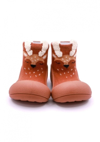 Buciki Attipas Zootopia Deer Brown