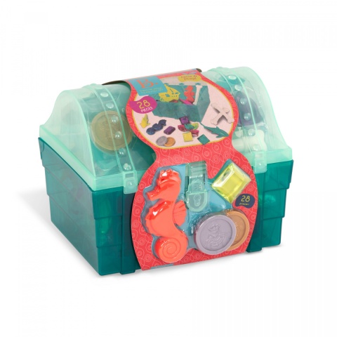 B.Toys Treasures Ahoy! – SKARBY PIRATA – zestaw zabawek do wanny i basenu