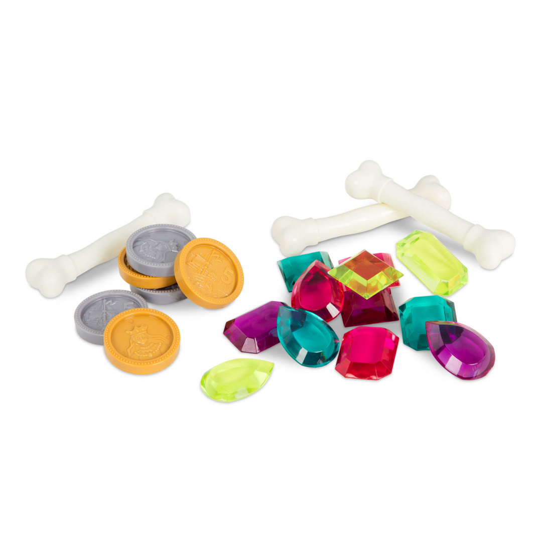 B.Toys Treasures Ahoy! – SKARBY PIRATA – zestaw zabawek do wanny i basenu B.Toys Treasures Ahoy! – SKARBY PIRATA – zestaw zabawek do wanny i basenu