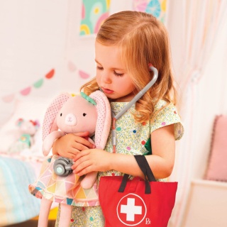 Zestaw małego lekarza w torbie B.Toys - 11 akcesoriów