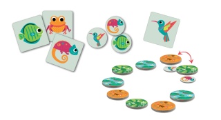 Gra edukacyjna Memo Tropico Djeco