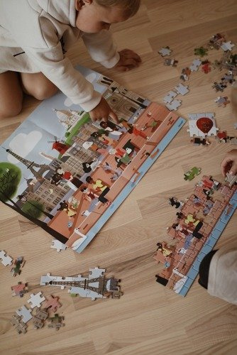 JANOD Puzzle w walizce Paryż 200 elementów 7+ JANOD Puzzle w walizce Paryż 200 elementów 7+