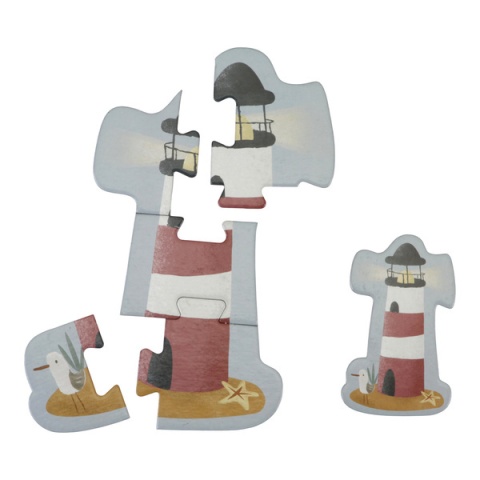 Little Dutch Puzzle 6 elementów Sailors Bay