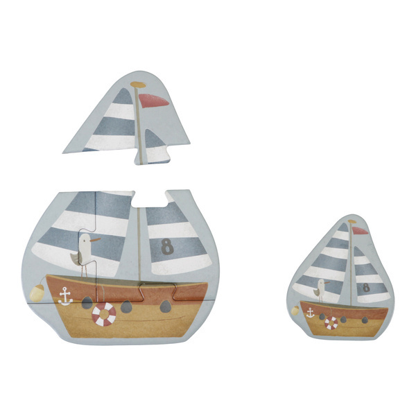 Little Dutch Puzzle 6 elementów Sailors Bay