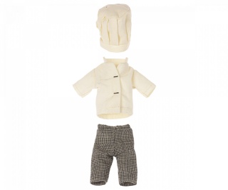 MAILEG Ubranko myszki - Chef clothes for mouse