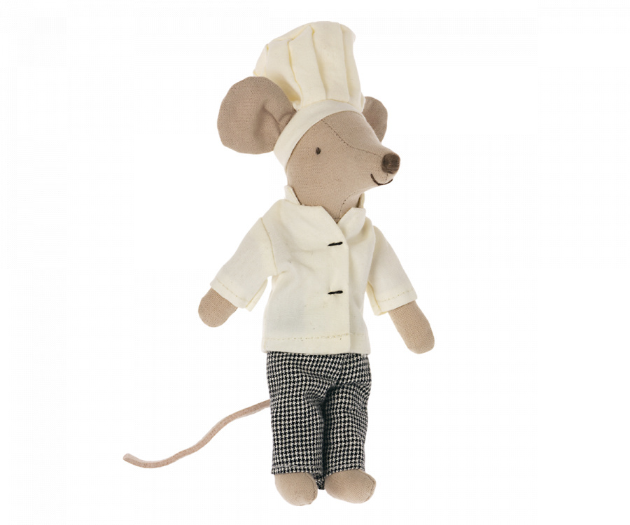 MAILEG Ubranko myszki - Chef clothes for mouse
