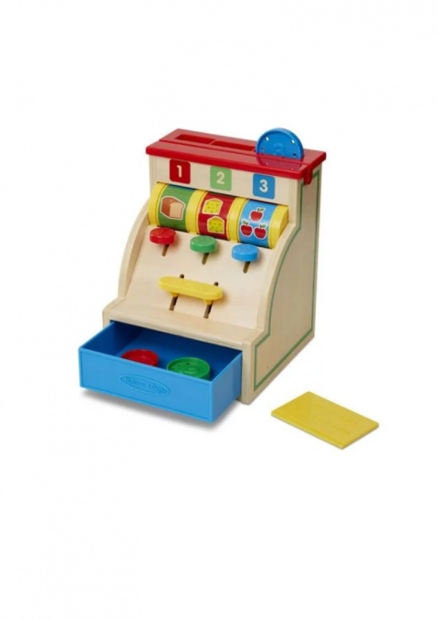 MELISSA&DOUG Drewniana kasa 123