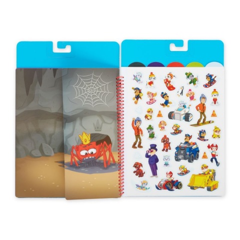 MELISSA&DOUG Psi Patrol Naklejki wielokrotne Flip-Flap Misje klasyczne