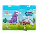 MELISSA&DOUG Psi Patrol Naklejki wielokrotne Flip-Flap Ostateczna misja