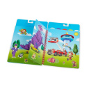 MELISSA&DOUG Psi Patrol Naklejki wielokrotne Flip-Flap Ostateczna misja