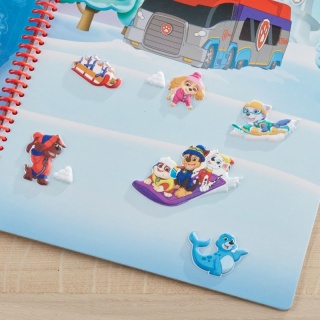 MELISSA&DOUG Psi Patrol Naklejki wypukłe wielorazowe - Arktyka