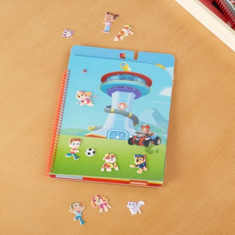 MELISSA&DOUG Psi Patrol Naklejki wypukłe wielorazowe - Zatoka Przygód