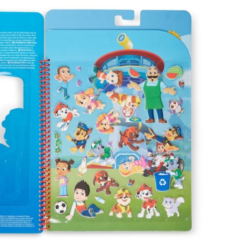 MELISSA&DOUG Psi Patrol Naklejki wypukłe wielorazowe - Zatoka Przygód