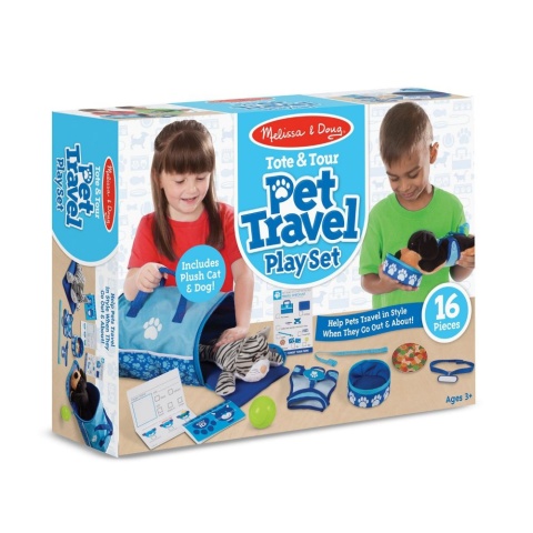 MELISSA&DOUG Zestaw podróżny - zwierzęta z akcesoriami