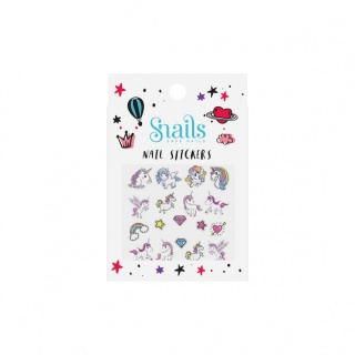 Naklejki na paznokcie Unicorn Snails