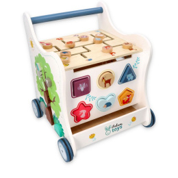 ADAM TOYS Chodzik pchacz drewniany 5w1 Leśna przygoda