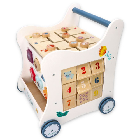 ADAM TOYS Chodzik pchacz drewniany 5w1 Leśna przygoda ADAM TOYS Chodzik pchacz drewniany 5w1 Leśna przygoda