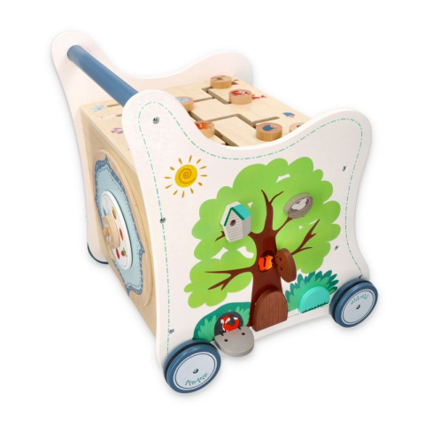ADAM TOYS Chodzik pchacz drewniany 5w1 Leśna przygoda ADAM TOYS Chodzik pchacz drewniany 5w1 Leśna przygoda