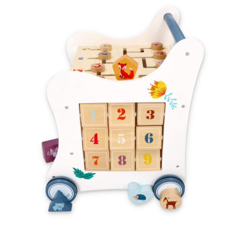 ADAM TOYS Chodzik pchacz drewniany 5w1 Leśna przygoda ADAM TOYS Chodzik pchacz drewniany 5w1 Leśna przygoda