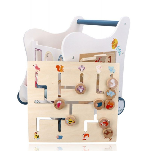 ADAM TOYS Chodzik pchacz drewniany 5w1 Leśna przygoda ADAM TOYS Chodzik pchacz drewniany 5w1 Leśna przygoda