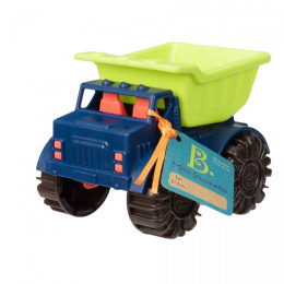 B.Toys Mini Truckette – wywrotka w wersji mini granatowo-limonkowa