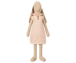 MAILEG Króliczek - Bunny size 4, Sailor dress